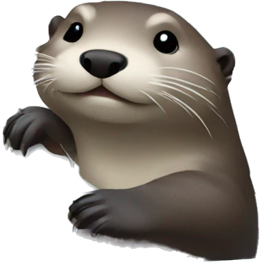 Otter disco ball emoji