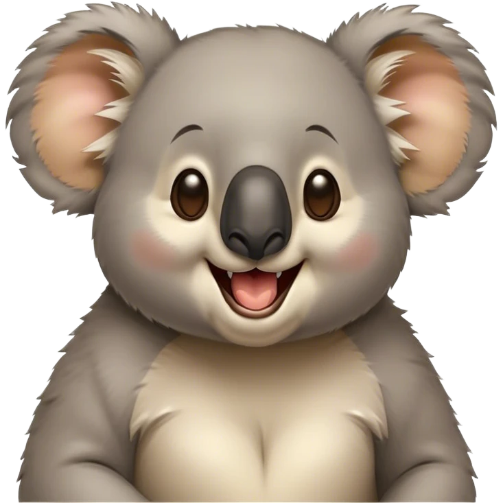 Koala laughing  emoji