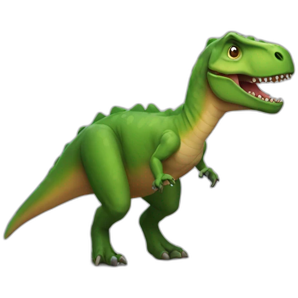 Dino man emoji