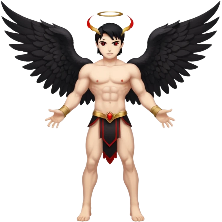 Archangel Lucifer full body emoji