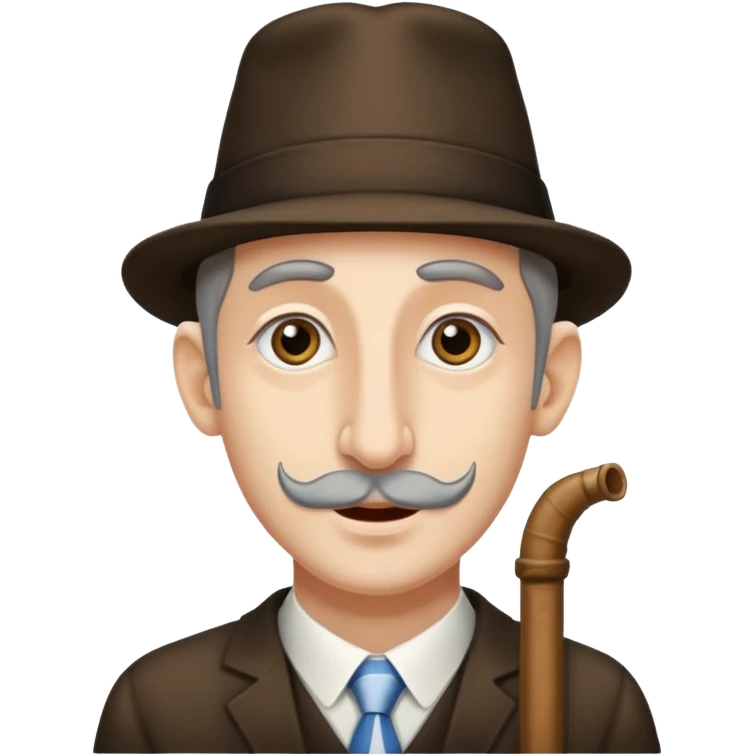 Jewish person with long nose emoji