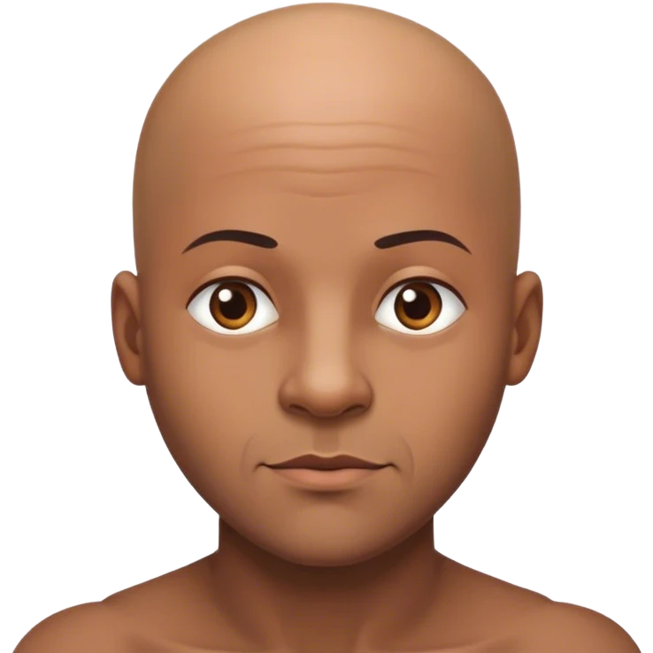 Hombre calvo  emoji