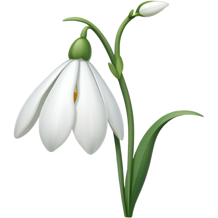 snowdrop emoji emoji