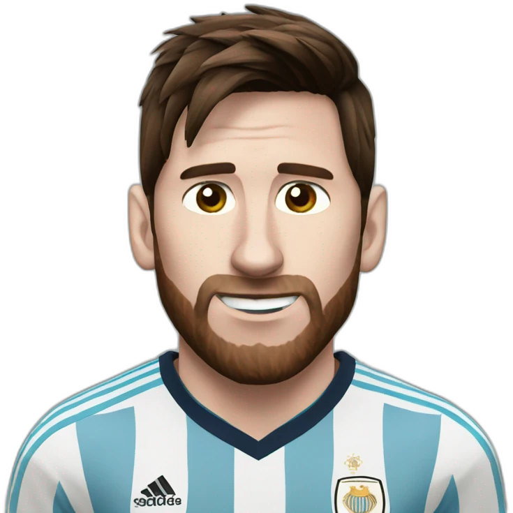 Messi argentina  emoji