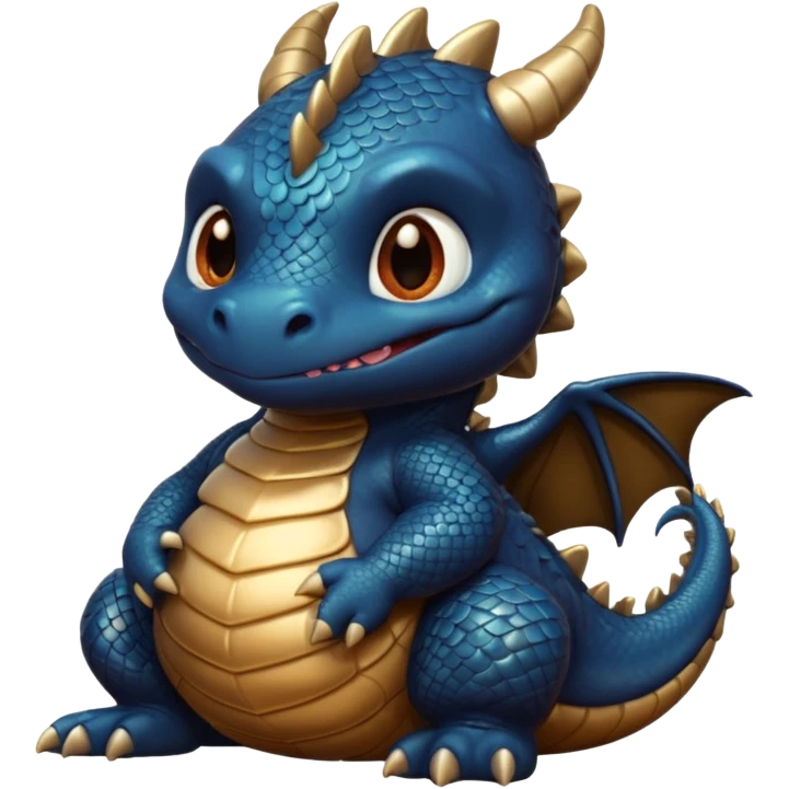 fat choncc baby black dragon emoji