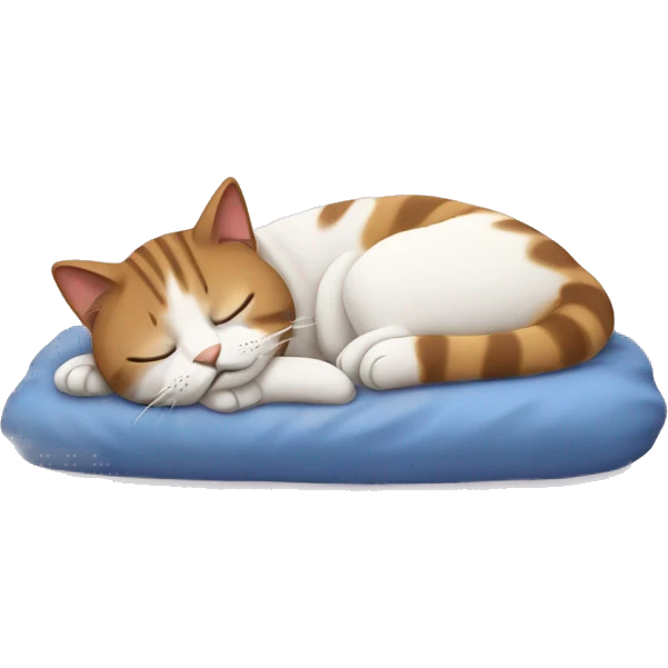 sleeping brittish cat emoji