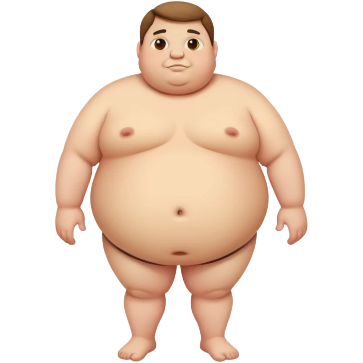 full body big fat fatty emoji