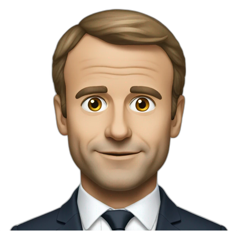 Émanuel macron emoji
