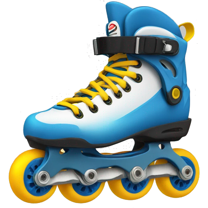 a rollerblade inline skate emoji