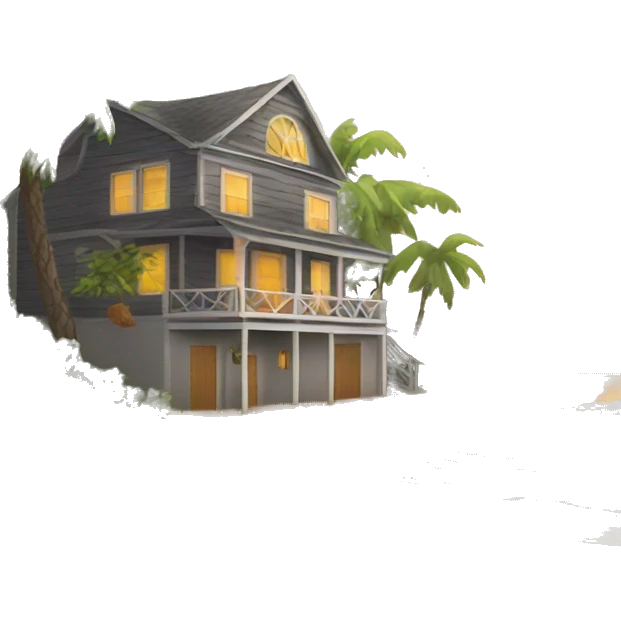 basketball house beach emoji