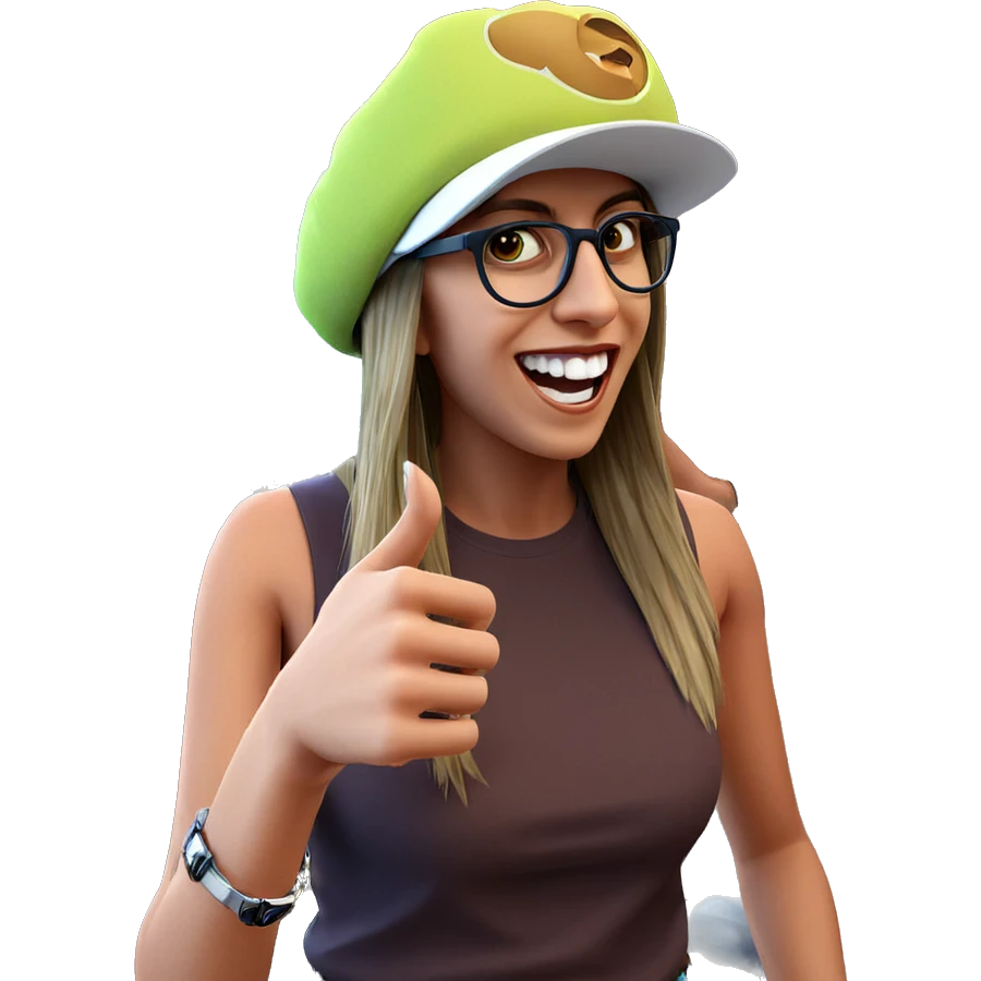 cool couple with accessories emoji