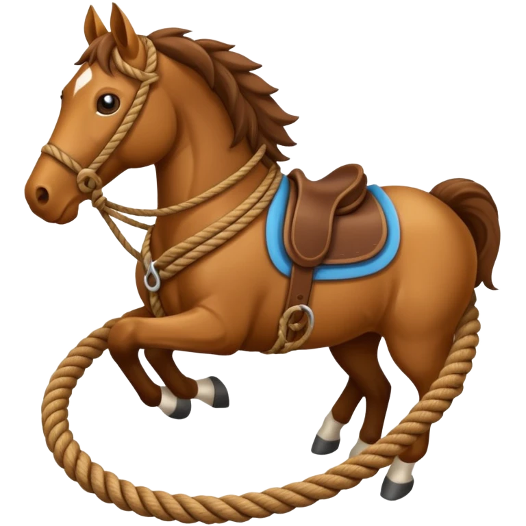 a horse lasso emoji