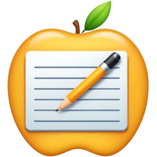 The Word "important" in writing emoji