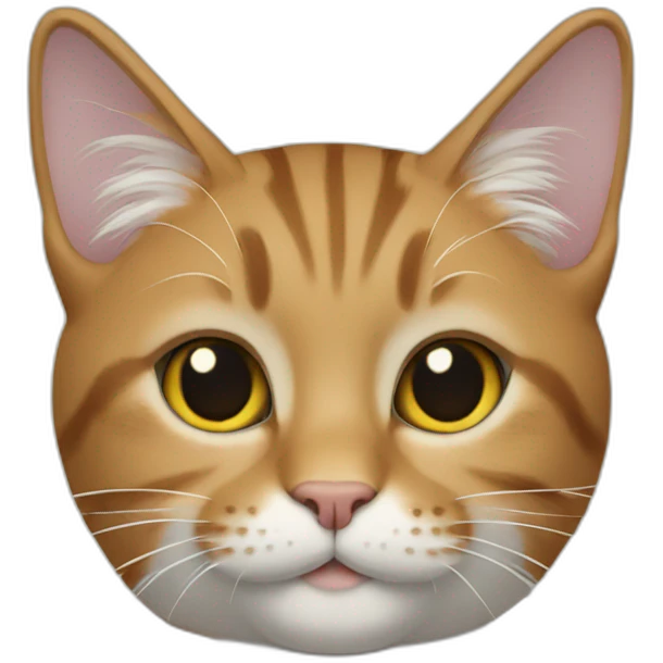 cat with peace sign emoji