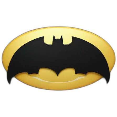 Logo de batman emoji