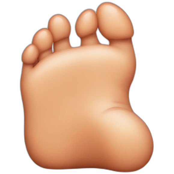 ouch my foot emoji