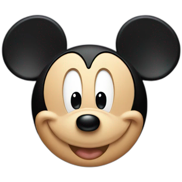 Mickey mouse emoji