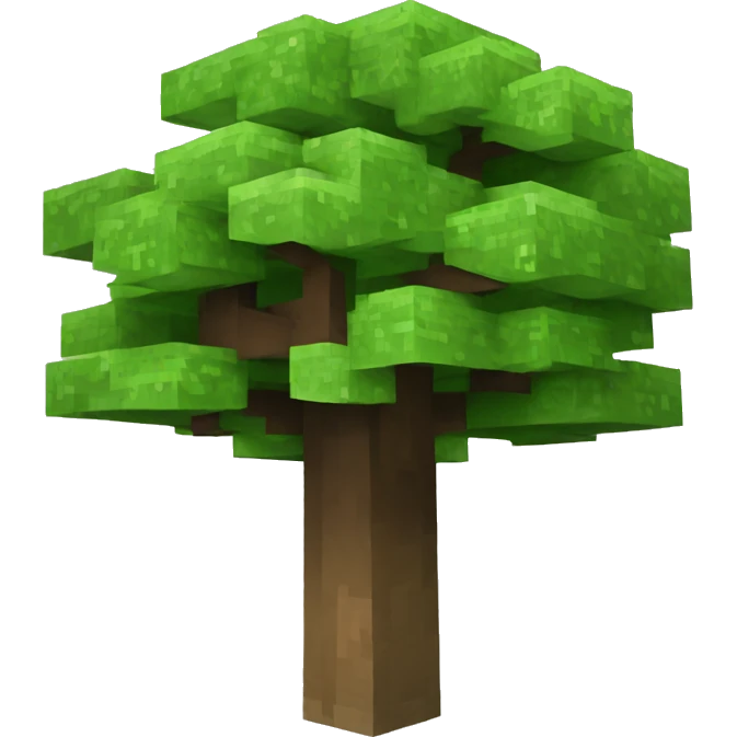 minecraft tree emoji