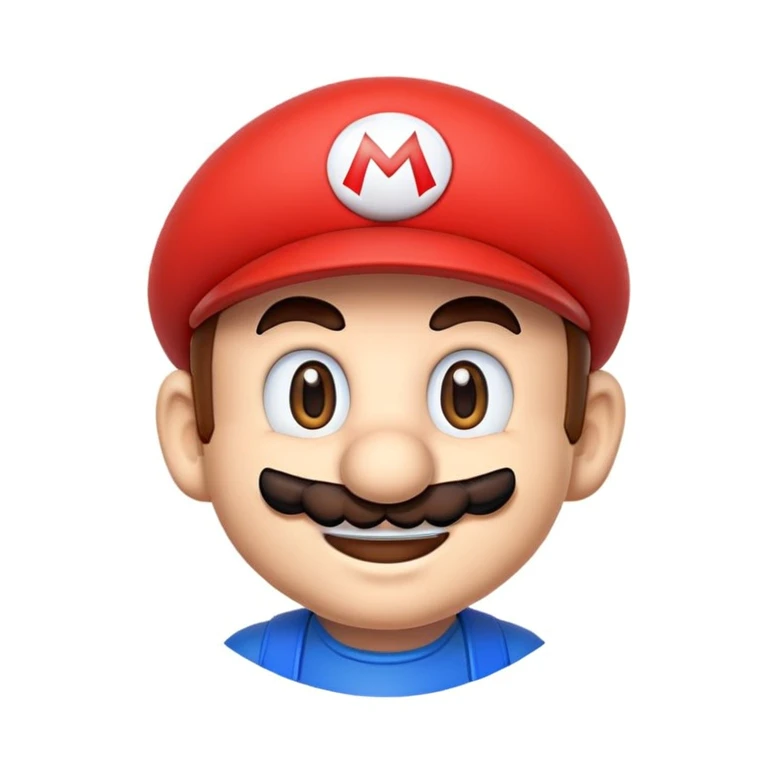 create a super mario emoji emoji