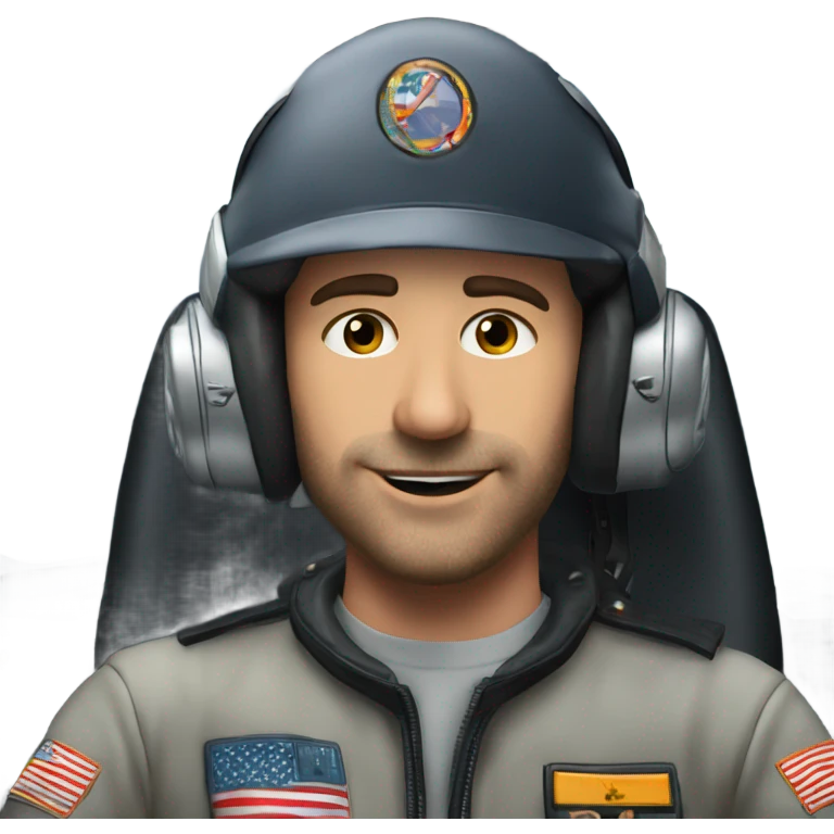 Martin Apprich in cockpit emoji