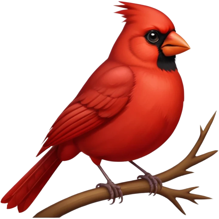 Red Cardinal emoji emoji