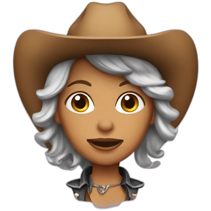 lady Cowboy emoji