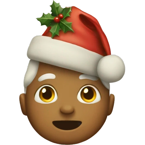 vintage christmas emoji