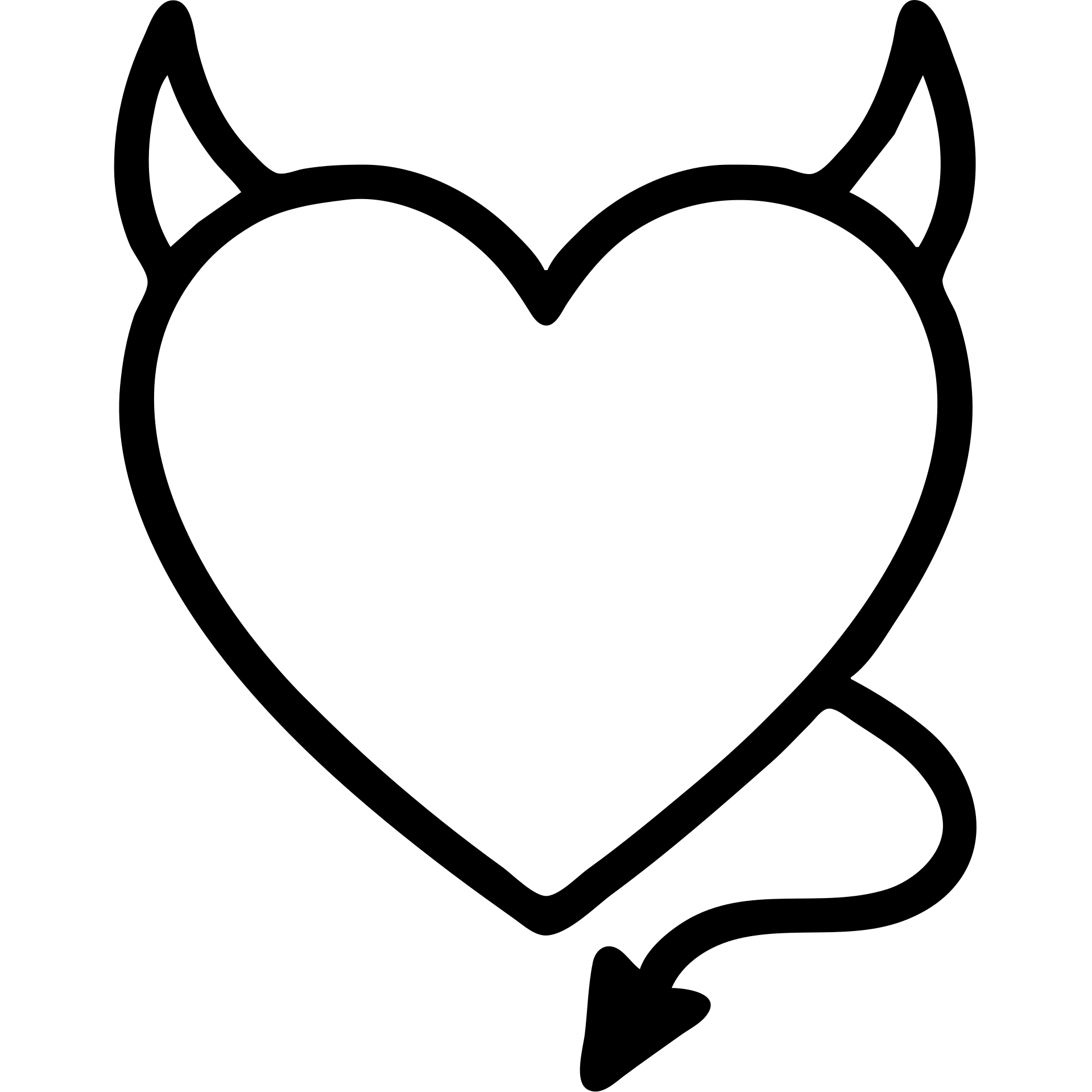 minimalist devil heart icon, red heart with a subtle drop shadow, no horns, white background emoji