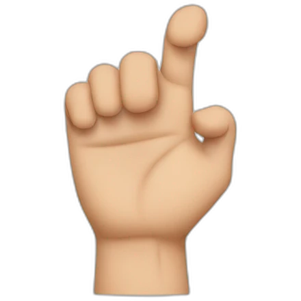  broken thumb emoji