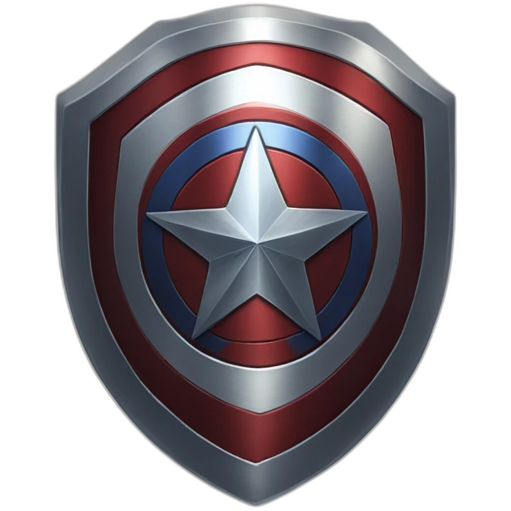 captian america sheild emoji