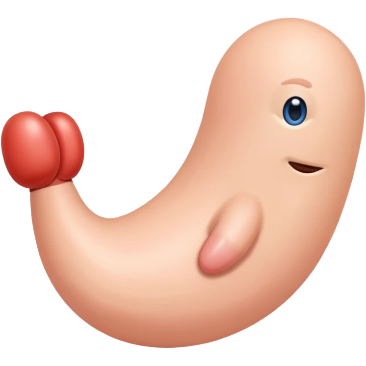 A man’s penis emoji
