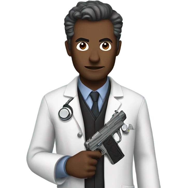 Doctor who with guns emoji