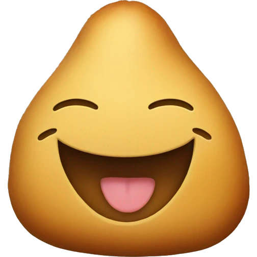 coxinha smiling emoji