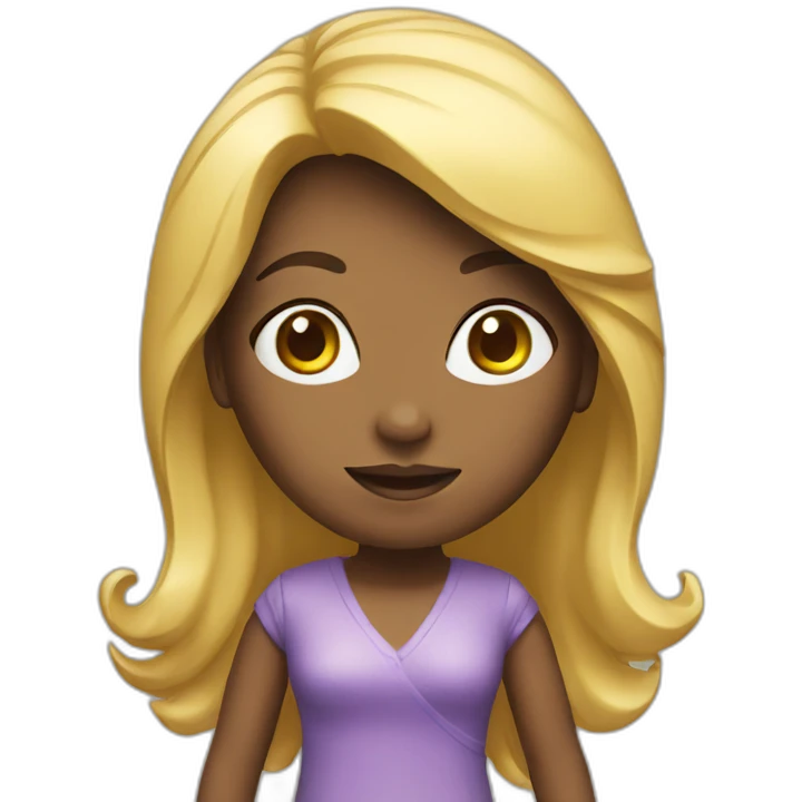 Female toy emoji