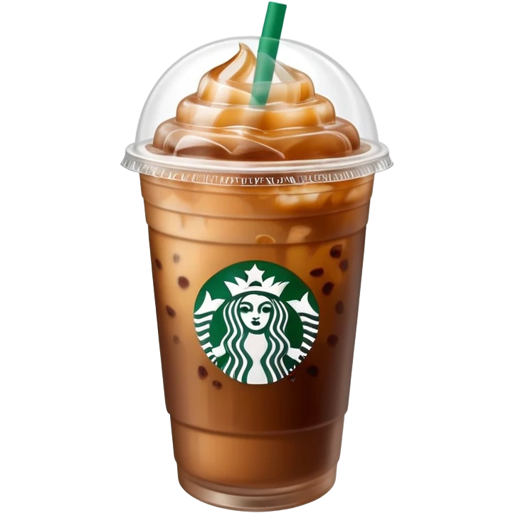 Starbucks iced coffee emoji