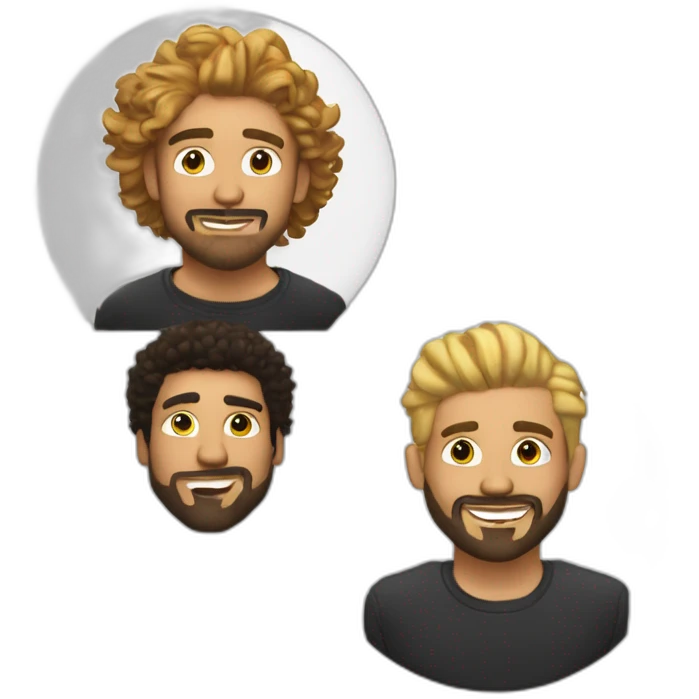 Kurtis Conner, Drew Gooden, and Danny Gozales emoji