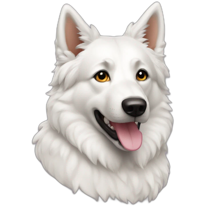 Berger blanc suisse emoji
