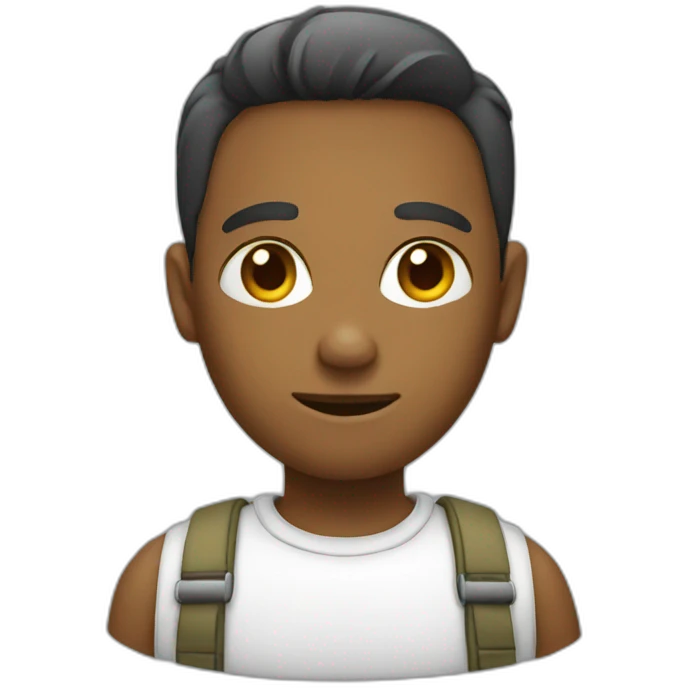 Chat assis emoji
