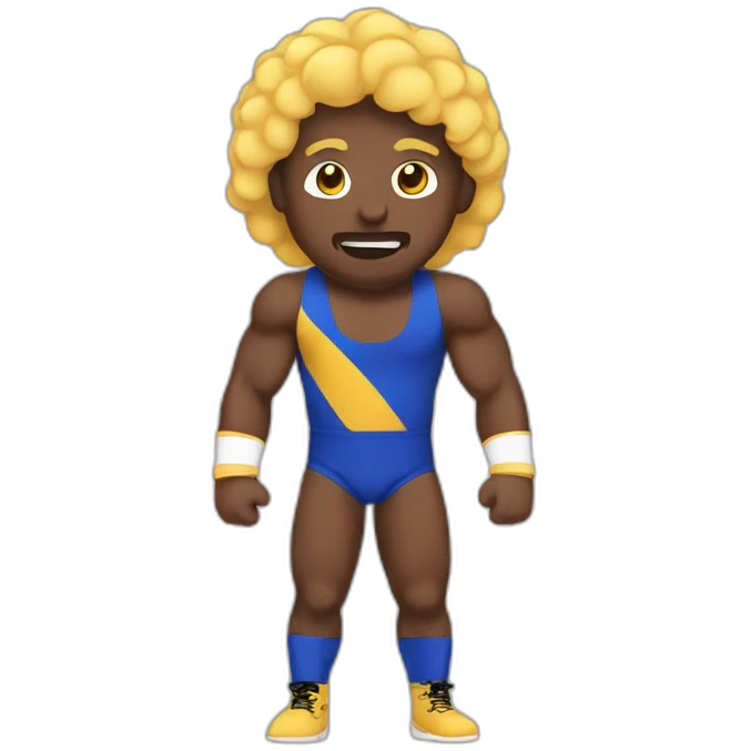 Wrestling emoji