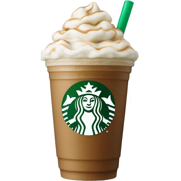Starbucks Frappuccino emoji