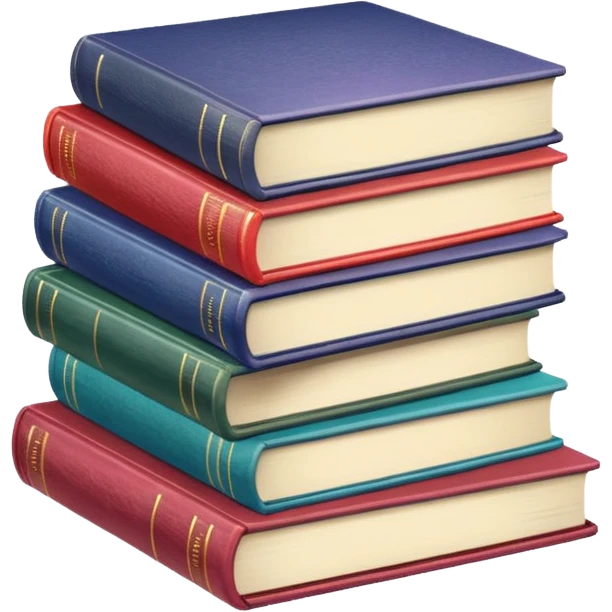 Stacked School Book emoji