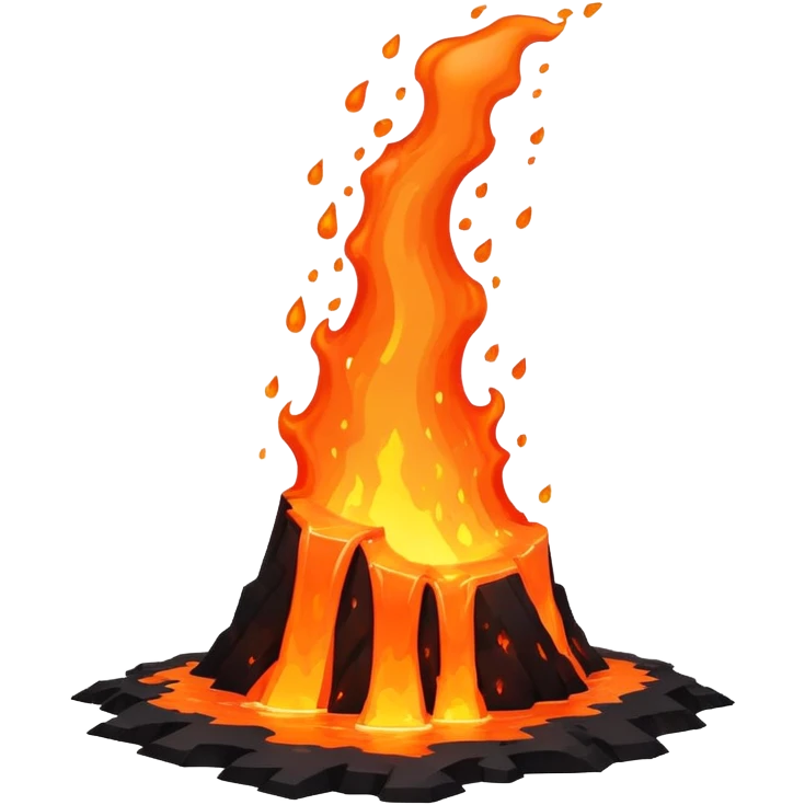 minecraft lava lock emoji