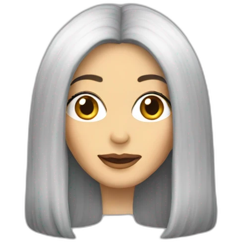 Cher blasé emoji