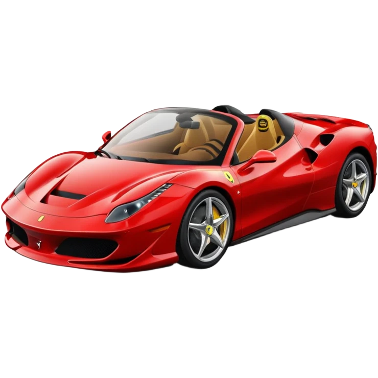 make a emoji of ferrari emoji