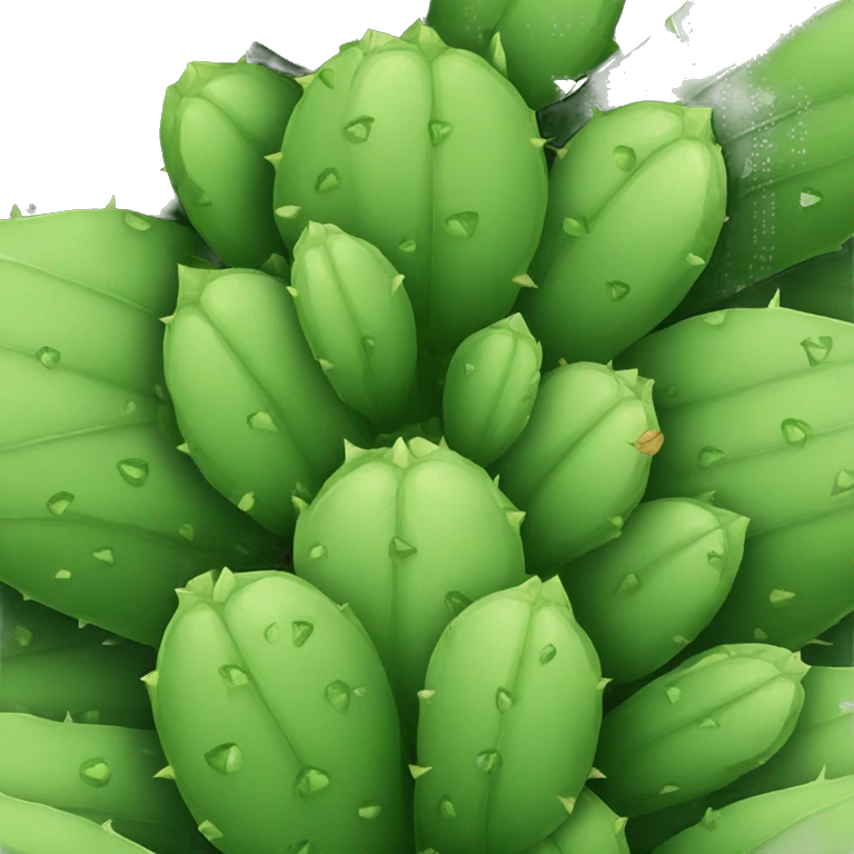 round Nopal emoji