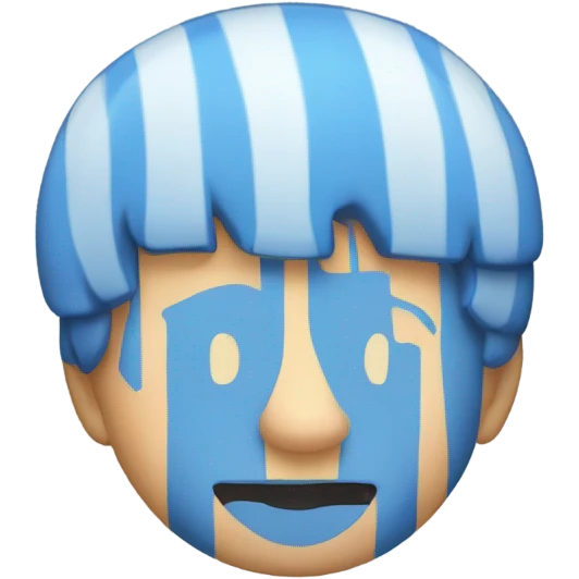 Acryl stripe emoji