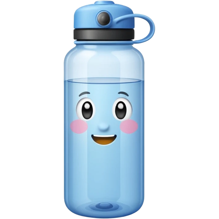 Water bottle emoji