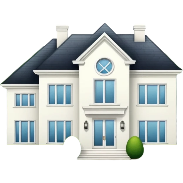 an expensive house emoji