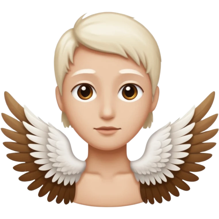 Only Single Wings of left side emoji