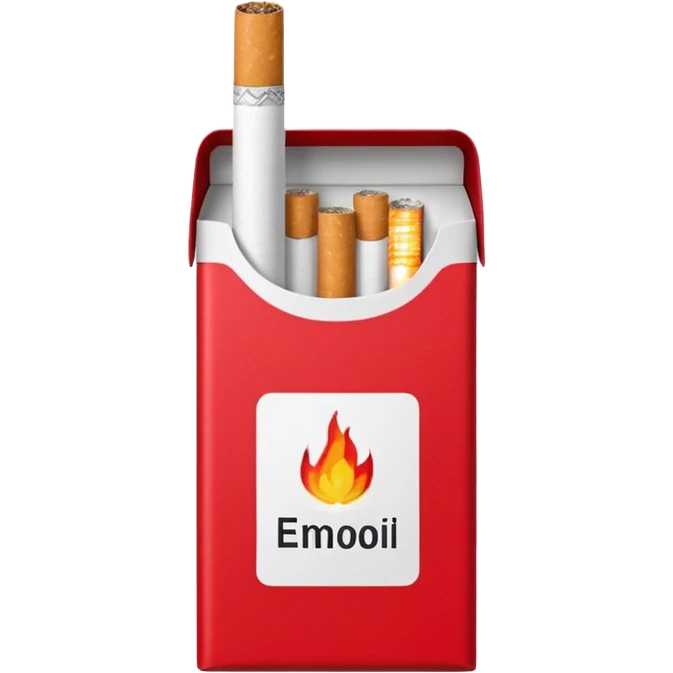 cigarette pack emoji emoji
